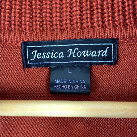 Jessica Howard Rust Colored Dress - Picture 7 of 8